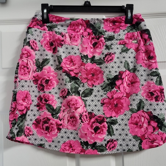 Tail Womens Floral Pink Golf Tennis Skirt Shorts Size S - Picture 6 of 8
